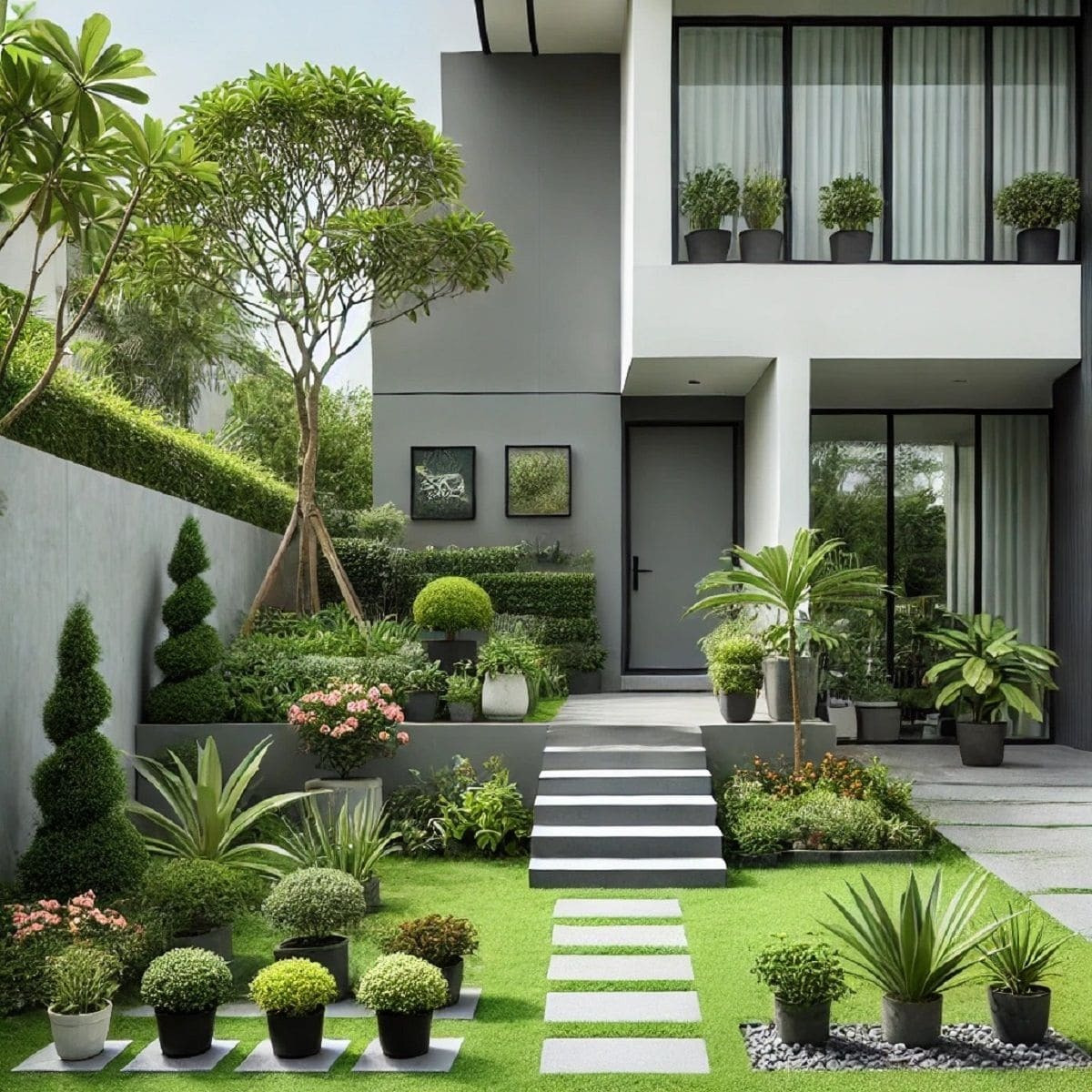 Tukang taman dan tukang rumput terdekat